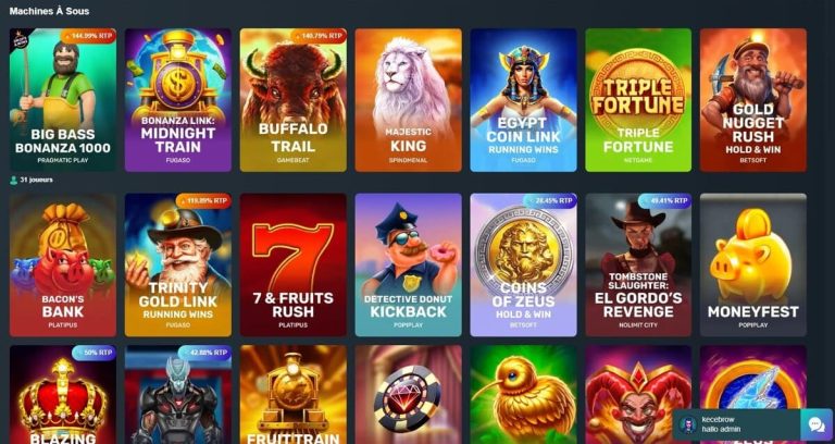 Vave Casino machines à sous
